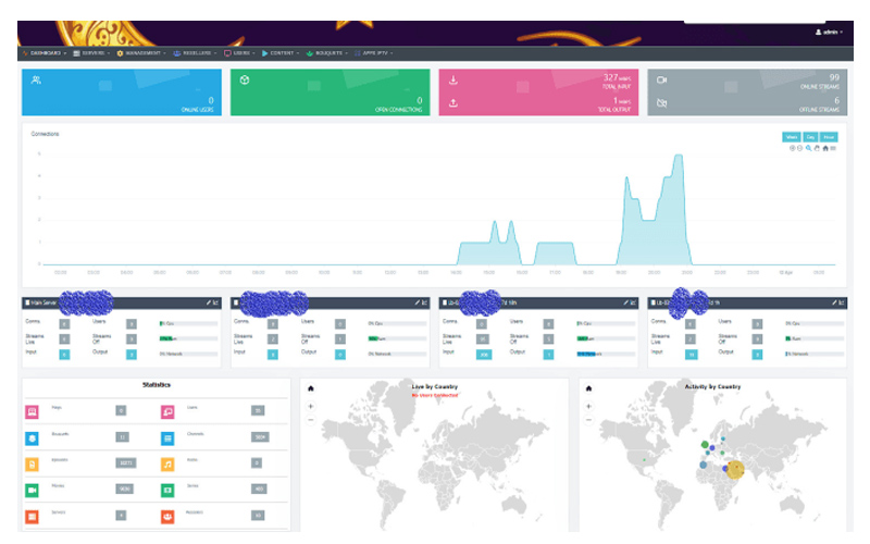 Xtream UI Slide 1